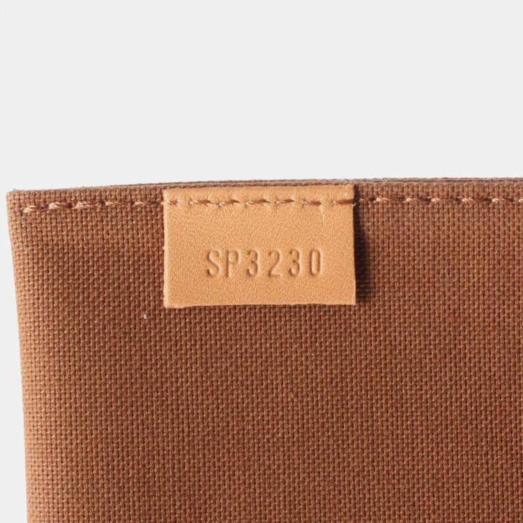 Pre Owned Louis Vuitton Brown Monogram Petit Sac Plat Tote Bag
