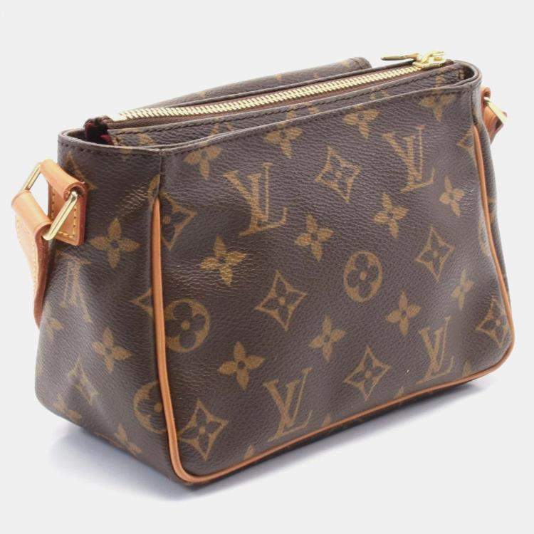 Pre Owned Louis Vuitton Brown Monogram Canvas PM Vivacite Shoulder Bag