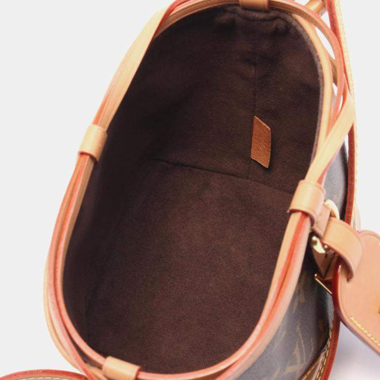Pre Owned Louis Vuitton Brown Monogram Canvas Noe Shoulder Bag