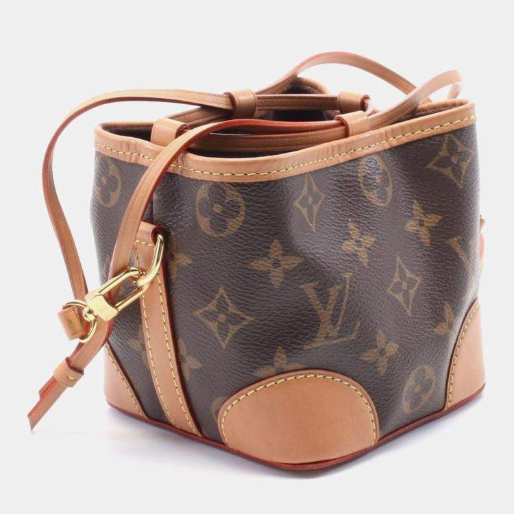 Pre Owned Louis Vuitton Brown Monogram Canvas Noe Shoulder Bag