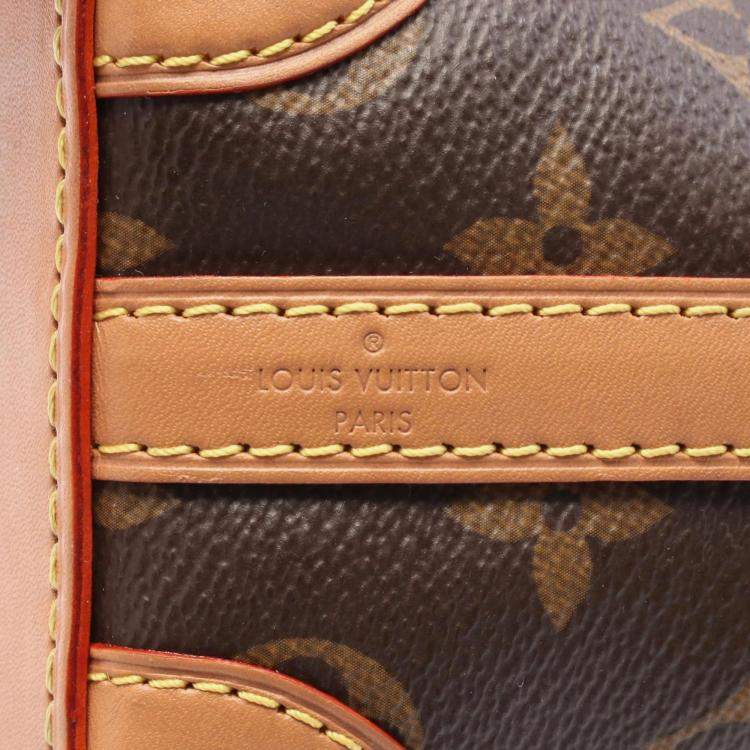 Pre Owned Louis Vuitton Brown Monogram Canvas Noe Shoulder Bag
