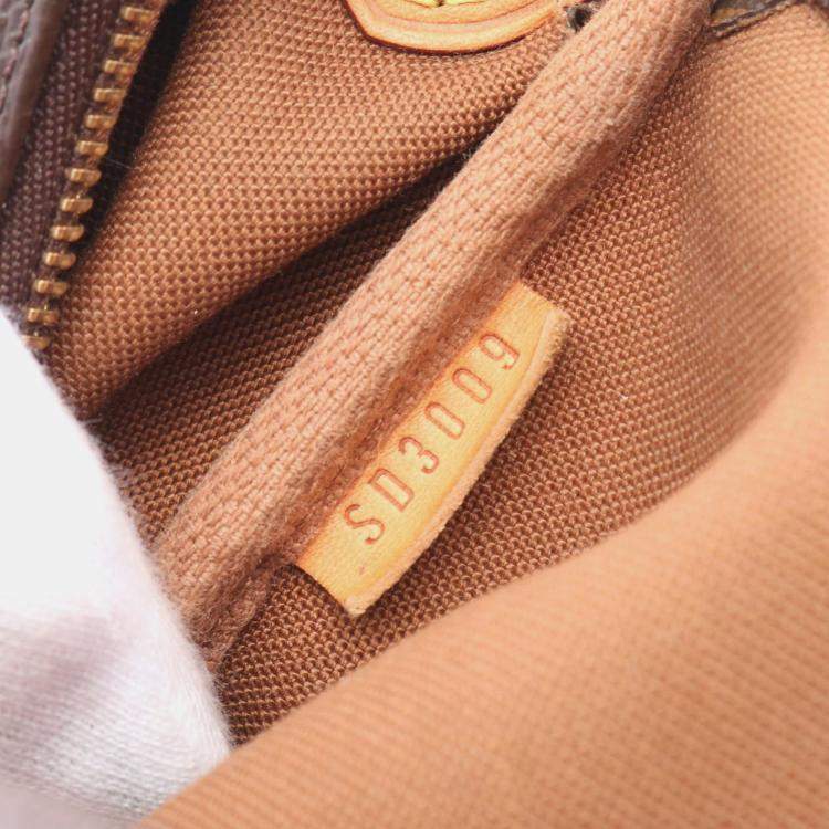 Pre Owned Louis Vuitton Brown Monogram Canvas Eva Chain Shoulder Bag