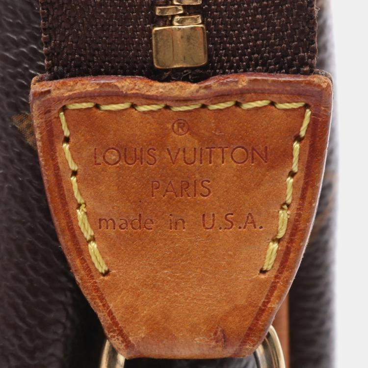 Pre Owned Louis Vuitton Brown Monogram Canvas Eva Chain Shoulder Bag