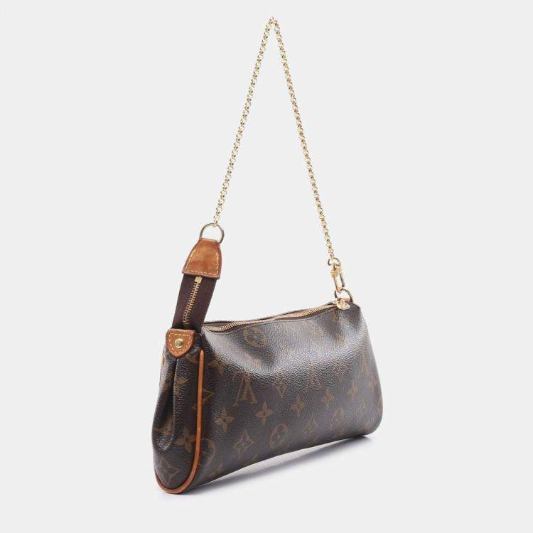 Pre Owned Louis Vuitton Brown Monogram Canvas Eva Chain Shoulder Bag