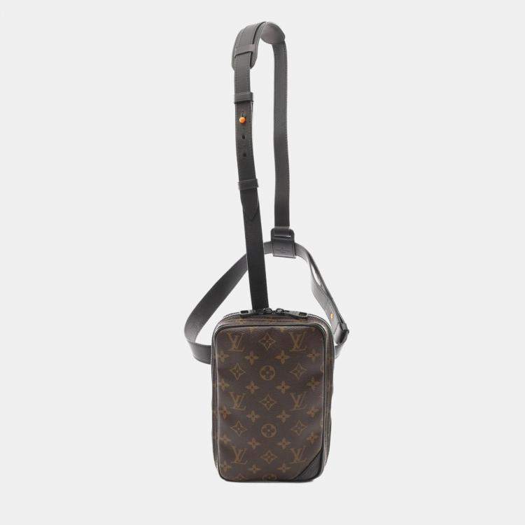Pre Owned Louis Vuitton Brown Monogram Solar Ray Canvas Utility Side Waist Bag