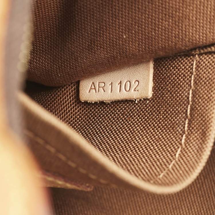 Pre Owned Louis Vuitton Monogram Canvas Thames PM Bag