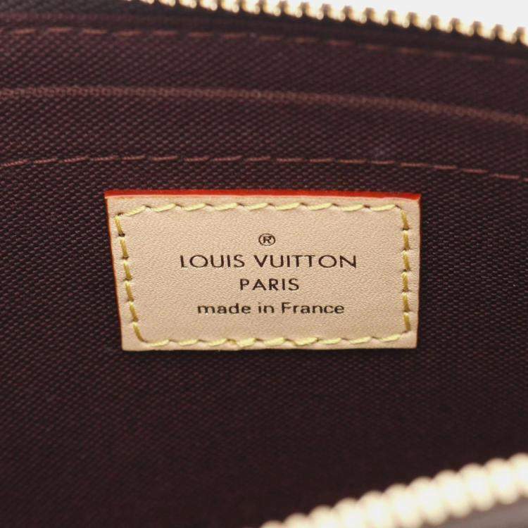 Pre Owned Louis Vuitton Brown Coated Canvas Vivacite Shoulder Bag