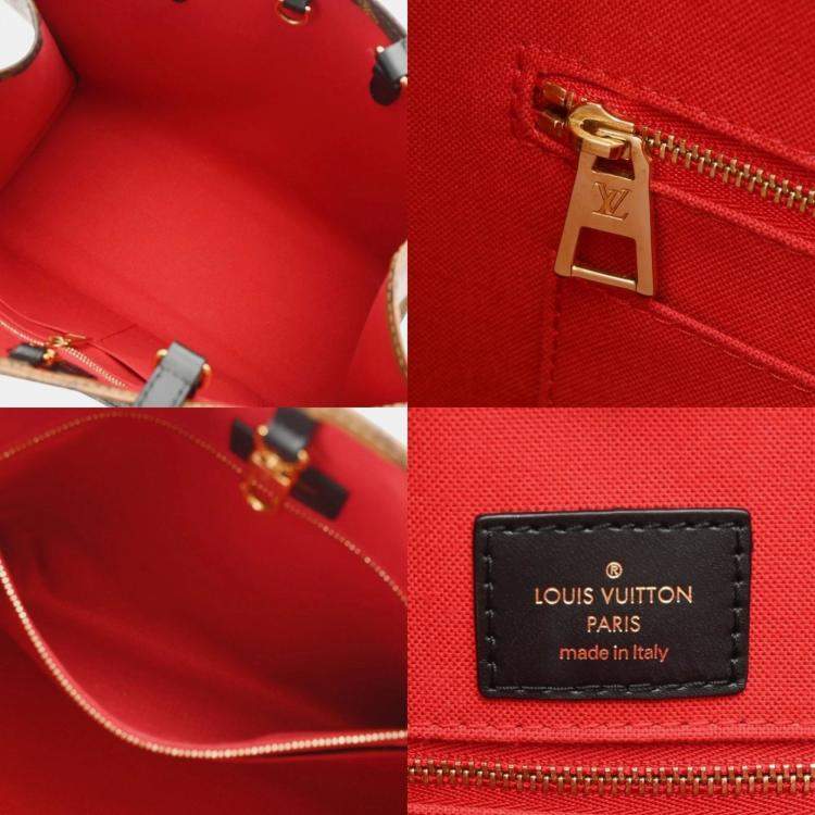 Pre Owned Louis Vuitton Brown Monogram Canvas Reverse OnTheGo MM Handbag