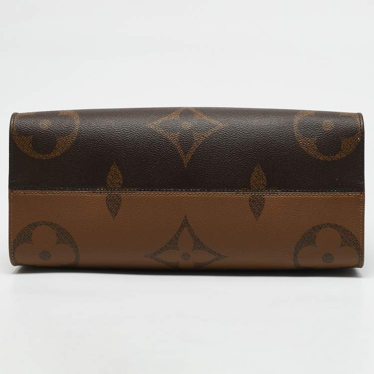 Pre Owned Louis Vuitton Reverse Monogram Canvas Giant Onthego MM Bag