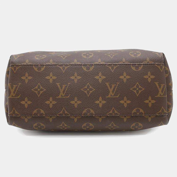 Pre Owned Louis Vuitton Brown Monogram Tuileries Besace Shoulder Bag
