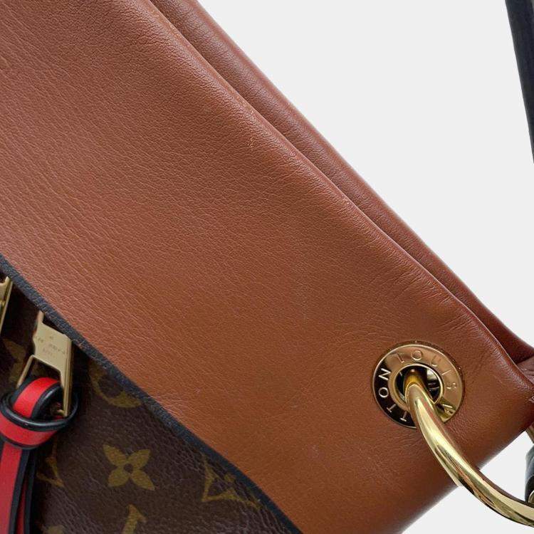 Pre Owned Louis Vuitton Brown Monogram Tuileries Besace Shoulder Bag