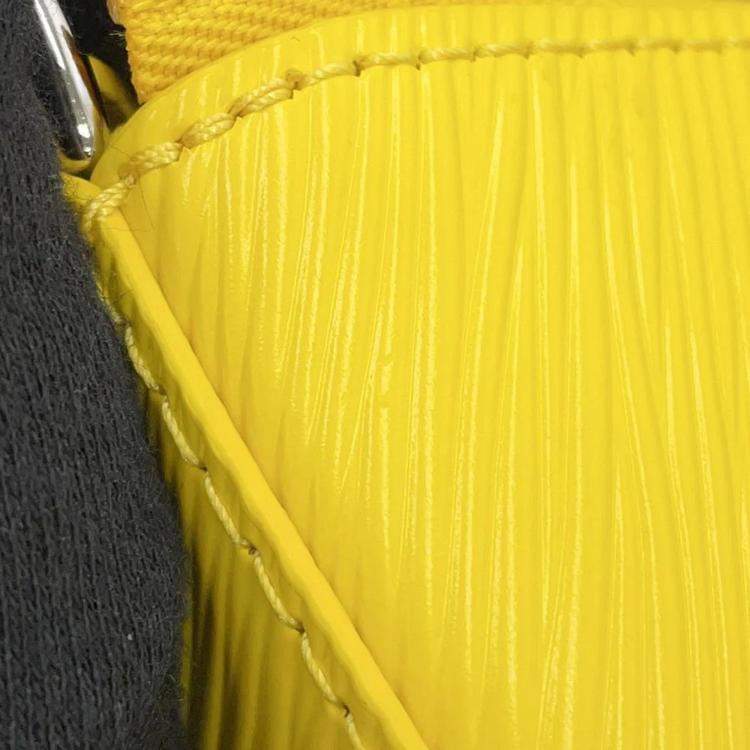 Pre Owned Louis Vuitton Jaune Epi Leather Malelini LV x YK Shoulder Bag