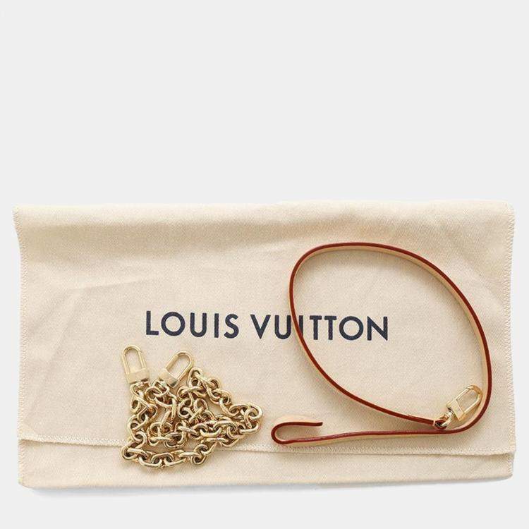 Pre Owned Louis Vuitton Brown Monogram Pochette Accessoires