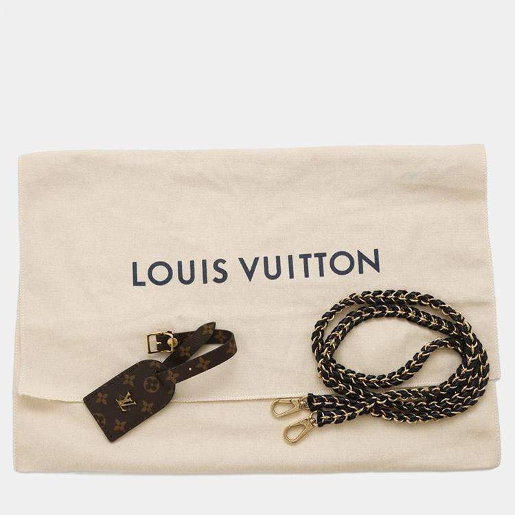 Pre Owned Louis Vuitton Bruschko Ew Noir Monogram Art Deco Coin Spyre