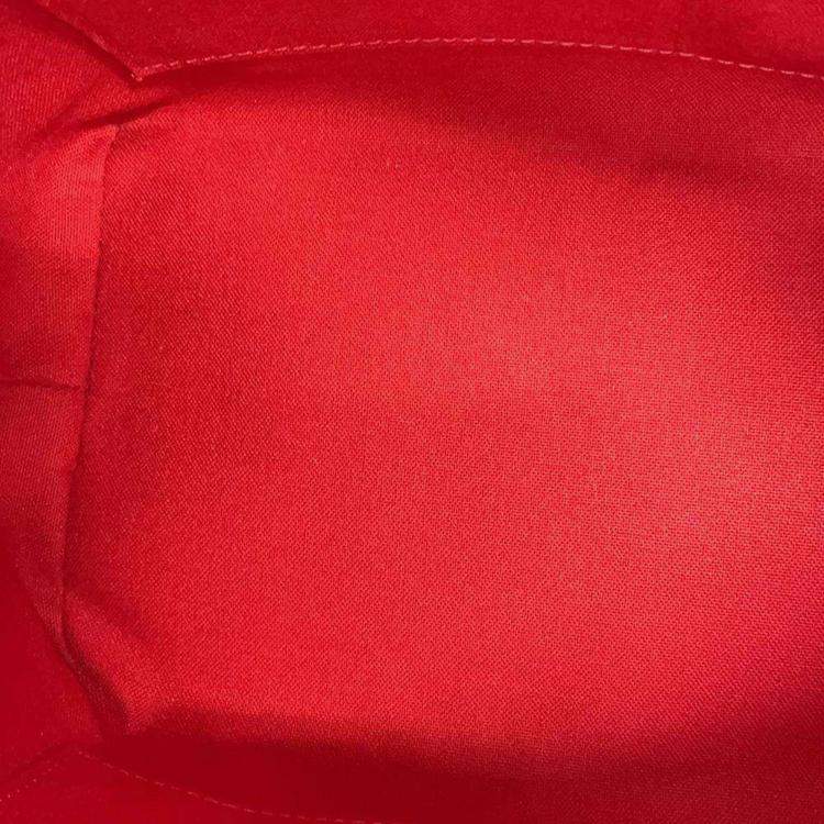 Pre Owned Louis Vuitton Siena Red Damier Ebene Canvas Size Pm