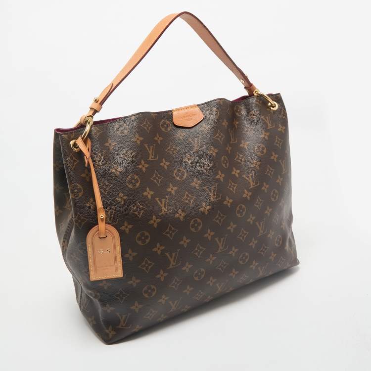 Pre Owned Louis Vuitton Monogram Canvas Graceful MM Bag
