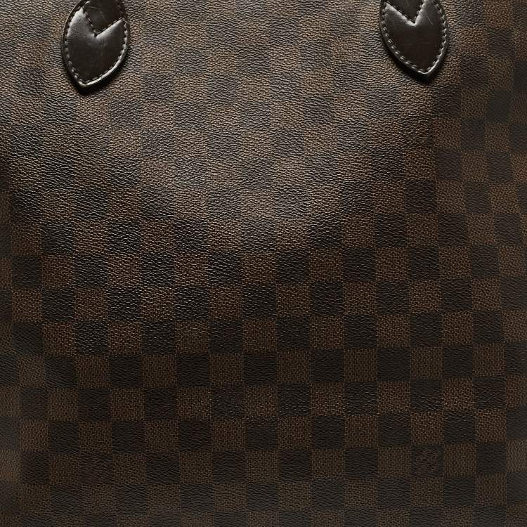 Pre Owned Louis Vuitton Damier Ebene Canvas Neverfull GM Bag