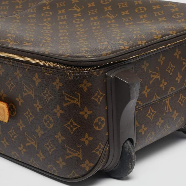 Pre Owned Louis Vuitton Monogram Canvas Pegase 55 Luggage