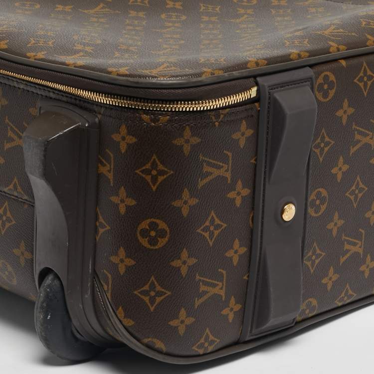 Pre Owned Louis Vuitton Monogram Canvas Pegase 55 Luggage