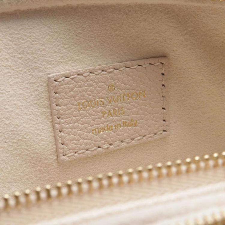 Pre Owned Louis Vuitton Ivory/Orange/Yellow Monogram Empreinte Leather Mini Bum Bag
