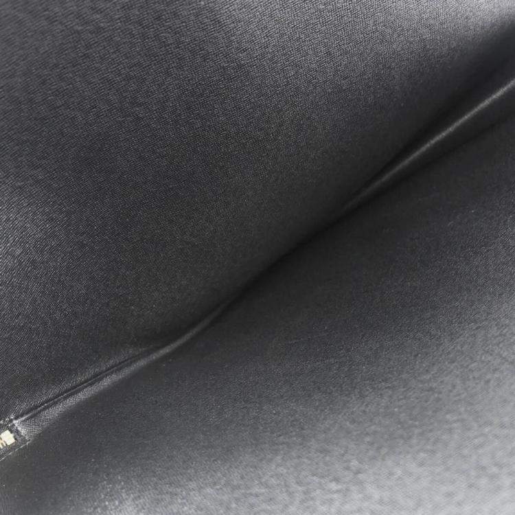 Pre Owned Louis Vuitton Black Epi Leather Documents 38 Business Bag