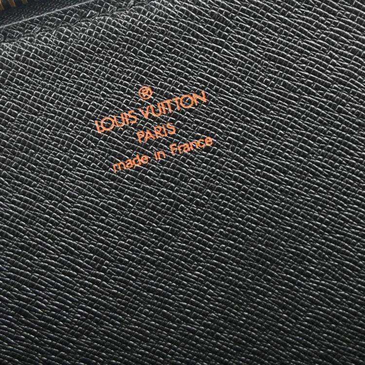 Pre Owned Louis Vuitton Black Epi Leather Documents 38 Business Bag