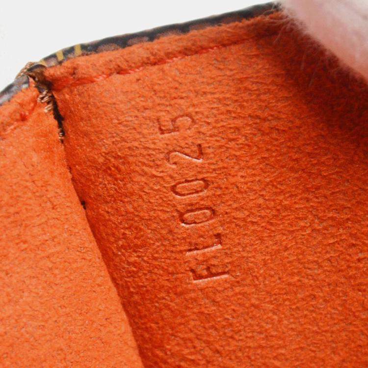 Pre Owned Louis Vuitton Damier Ebene Canvas Pochette Florentine Belt Bum Bag 