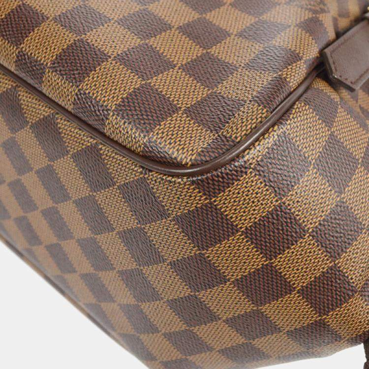 Pre Owned Louis Vuitton Damier Ebene Canvas Belem MM Handbag