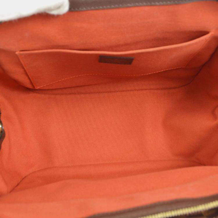 Pre Owned Louis Vuitton Damier Ebene Canvas Belem MM Handbag