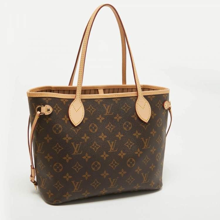 Pre Owned Louis Vuitton Monogram Canvas Neverfull PM Bag