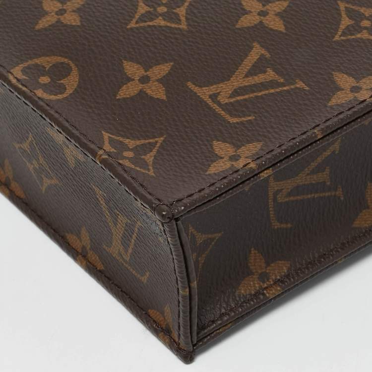 Pre Owned Louis Vuitton Monogram Canvas Petit Sac Plat Bag