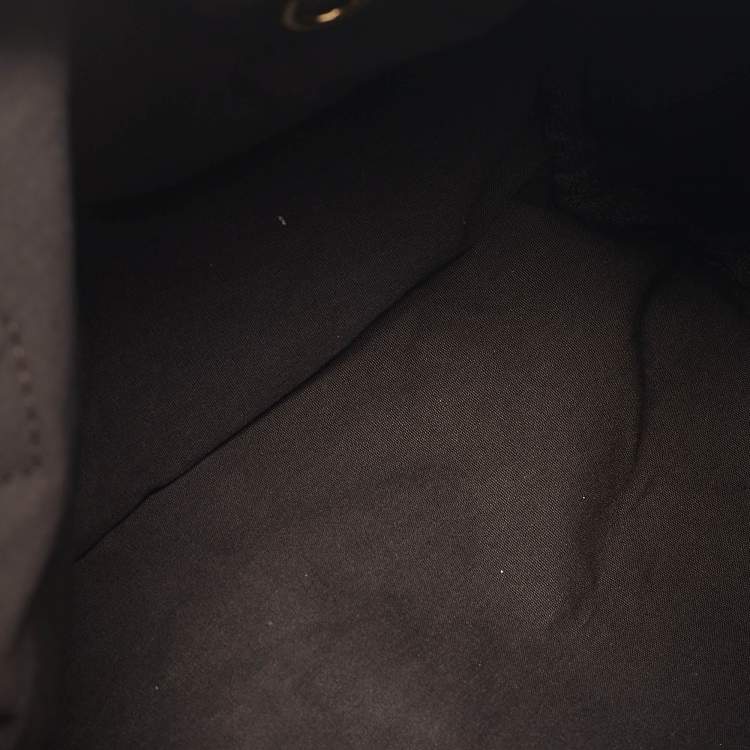 Pre Owned Louis Vuitton Fusain Monogram Mini Lin Canvas Speedy 30 Bag