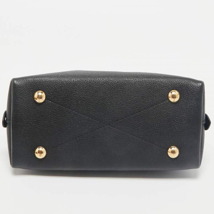 Pre Owned Louis Vuitton Black Monogram Empreinte Leather Neo Alma BB Bag