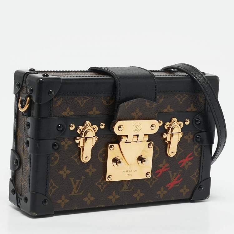 Pre Owned Louis Vuitton Monogram Canvas Petite Malle Bag