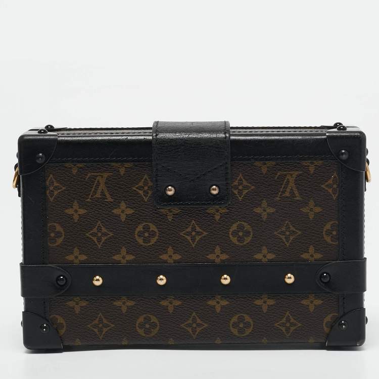 Pre Owned Louis Vuitton Monogram Canvas Petite Malle Bag