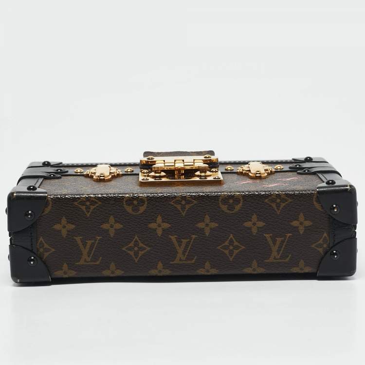 Pre Owned Louis Vuitton Monogram Canvas Petite Malle Bag