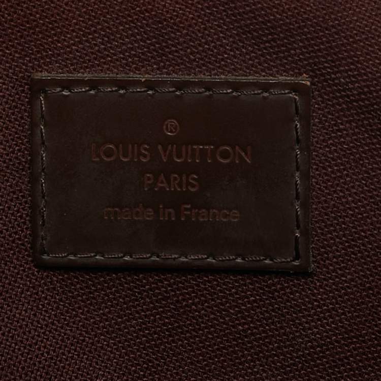 Pre Owned Louis Vuitton Damier Ebene Canvas Sac Plat PM Bag