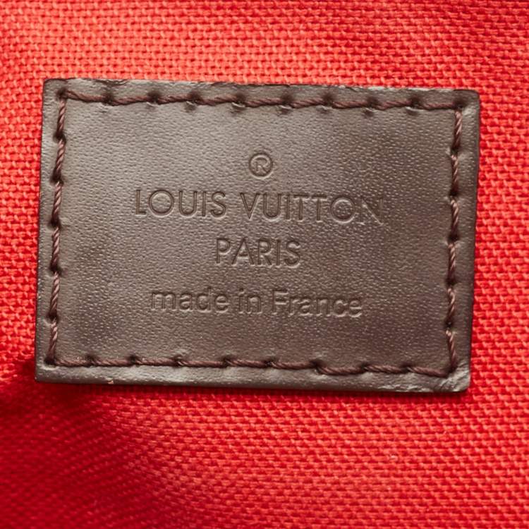 Pre Owned Louis Vuitton Damier Ebene Canvas PM Siena Bag