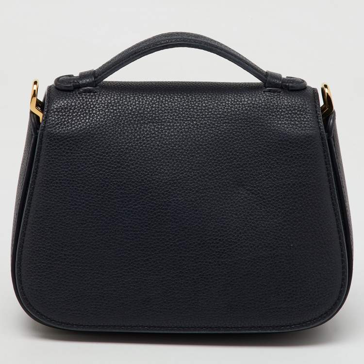 Pre Owned Louis Vuitton Black Leather Neo Vivienne Bag
