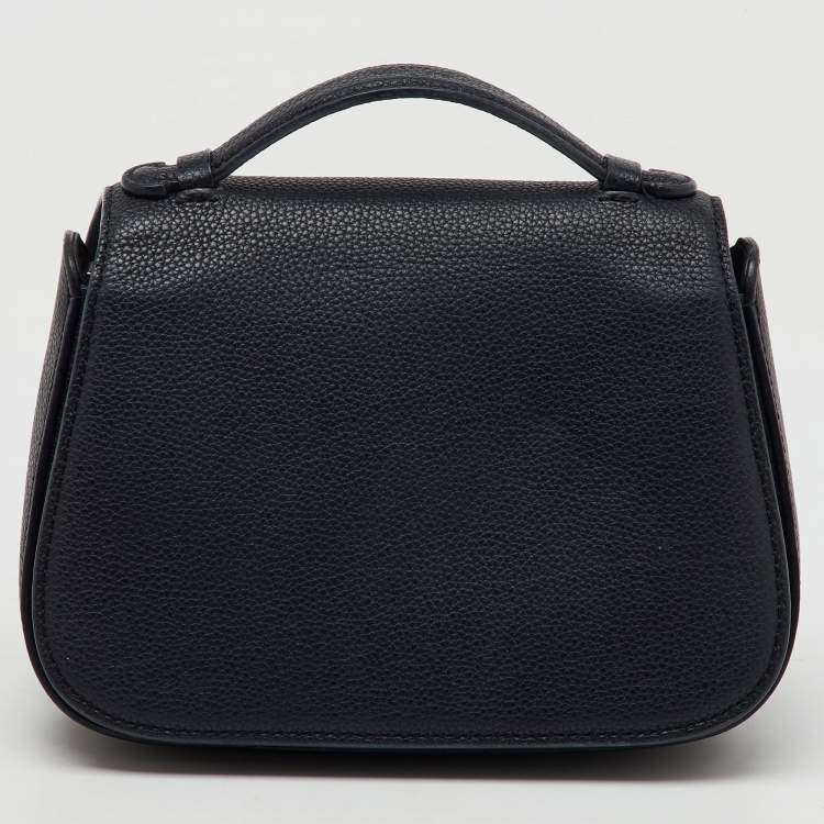 Pre Owned Louis Vuitton Black Leather Neo Vivienne Bag