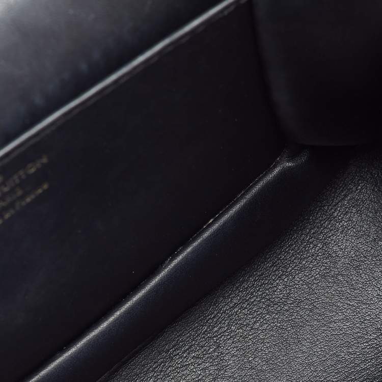 Pre Owned Louis Vuitton Black Leather Neo Vivienne Bag