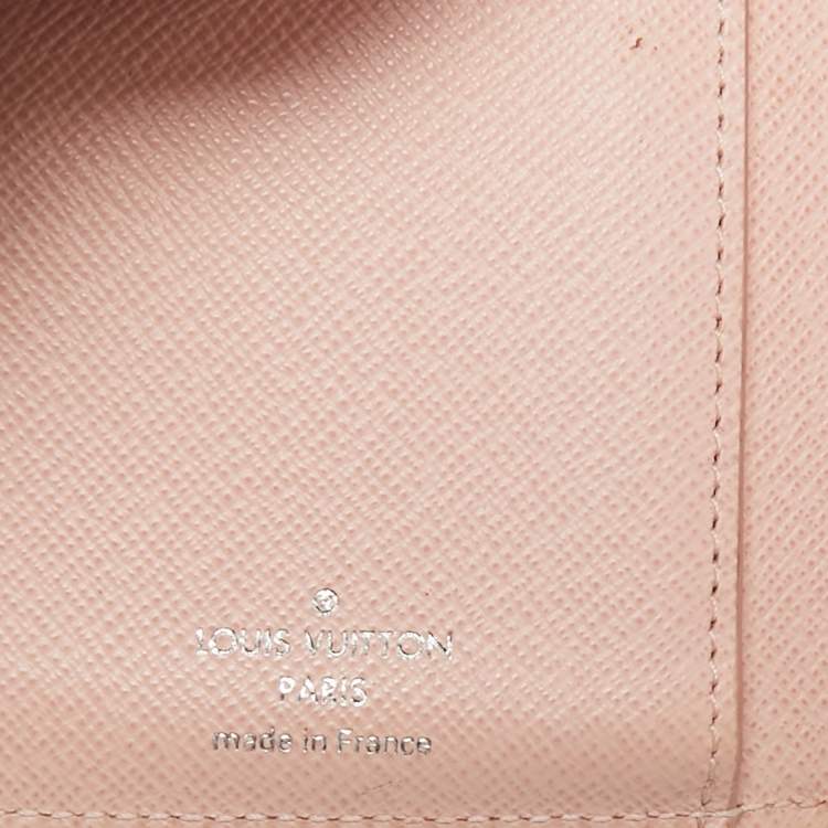 Pre Owned Louis Vuitton Galet Epi Leather Twist Compact Wallet 
