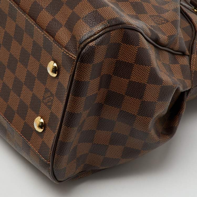 Pre Owned Louis Vuitton Damier Ebene Canvas Trevi PM Bag