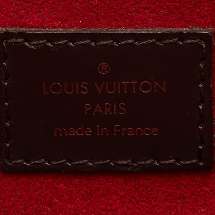 Pre Owned Louis Vuitton Damier Ebene Canvas Trevi PM Bag
