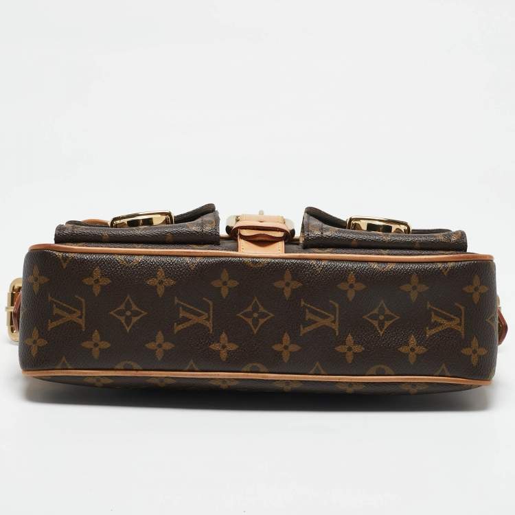 Pre Owned Louis Vuitton Monogram Canvas Hudson PM Bag