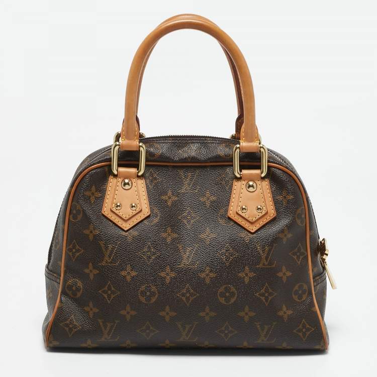 Pre Owned Louis Vuitton Monogram Canvas Manhattan PM Bag