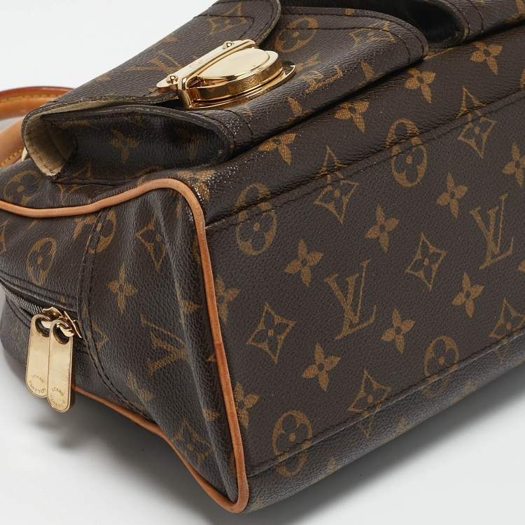 Pre Owned Louis Vuitton Monogram Canvas Manhattan PM Bag