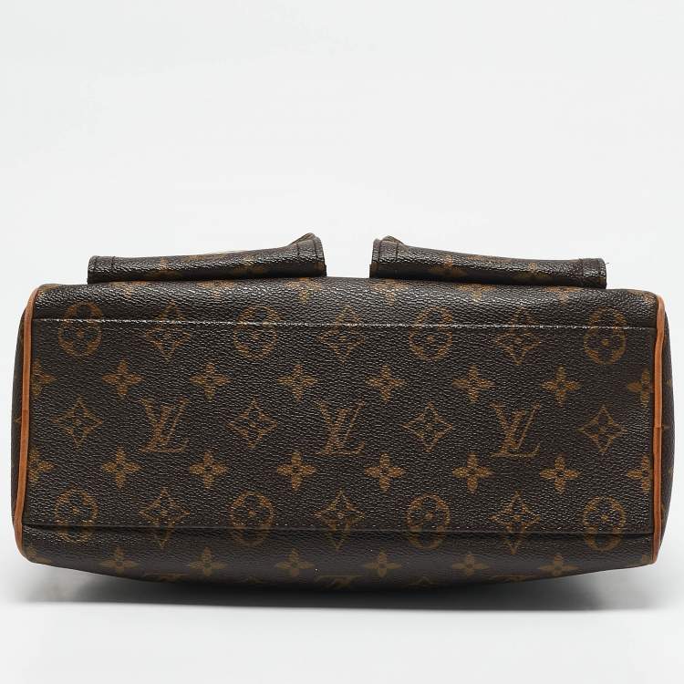 Pre Owned Louis Vuitton Monogram Canvas Manhattan PM Bag