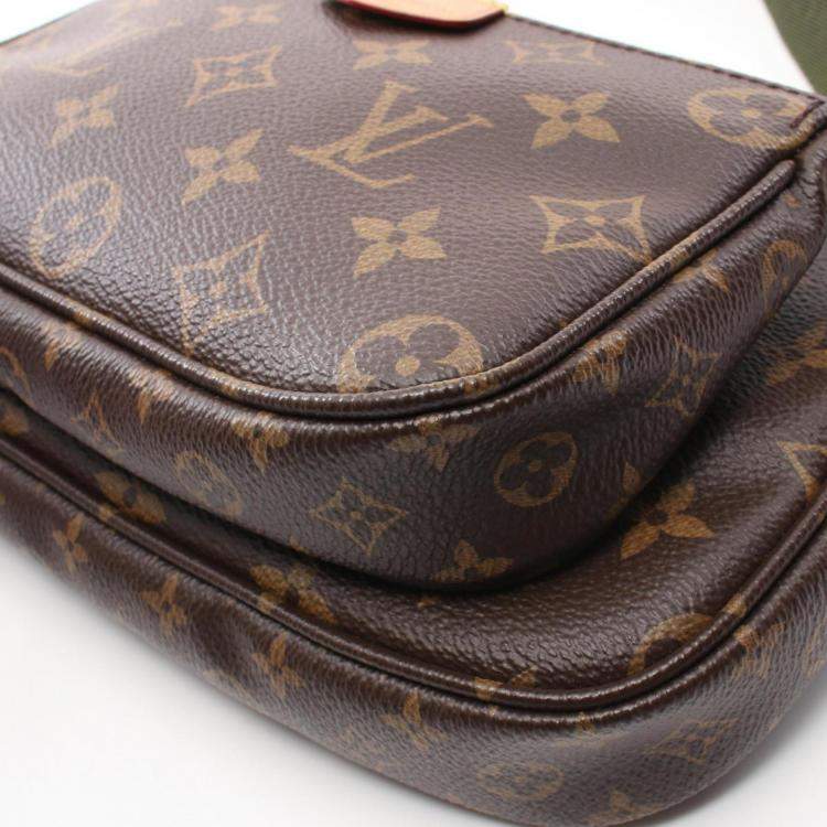 Pre Owned Louis Vuitton Brown Monogram Multi Pochette Accessoires Shoulder Bag