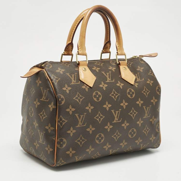 Pre Owned Louis Vuitton Monogram Canvas Speedy 25 Bag